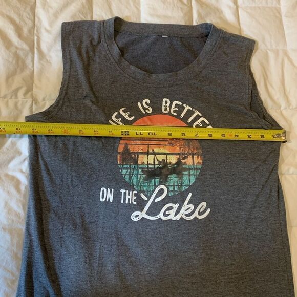 Tank top t shirt, small, cotton blend, never worn - Picture 6 of 10